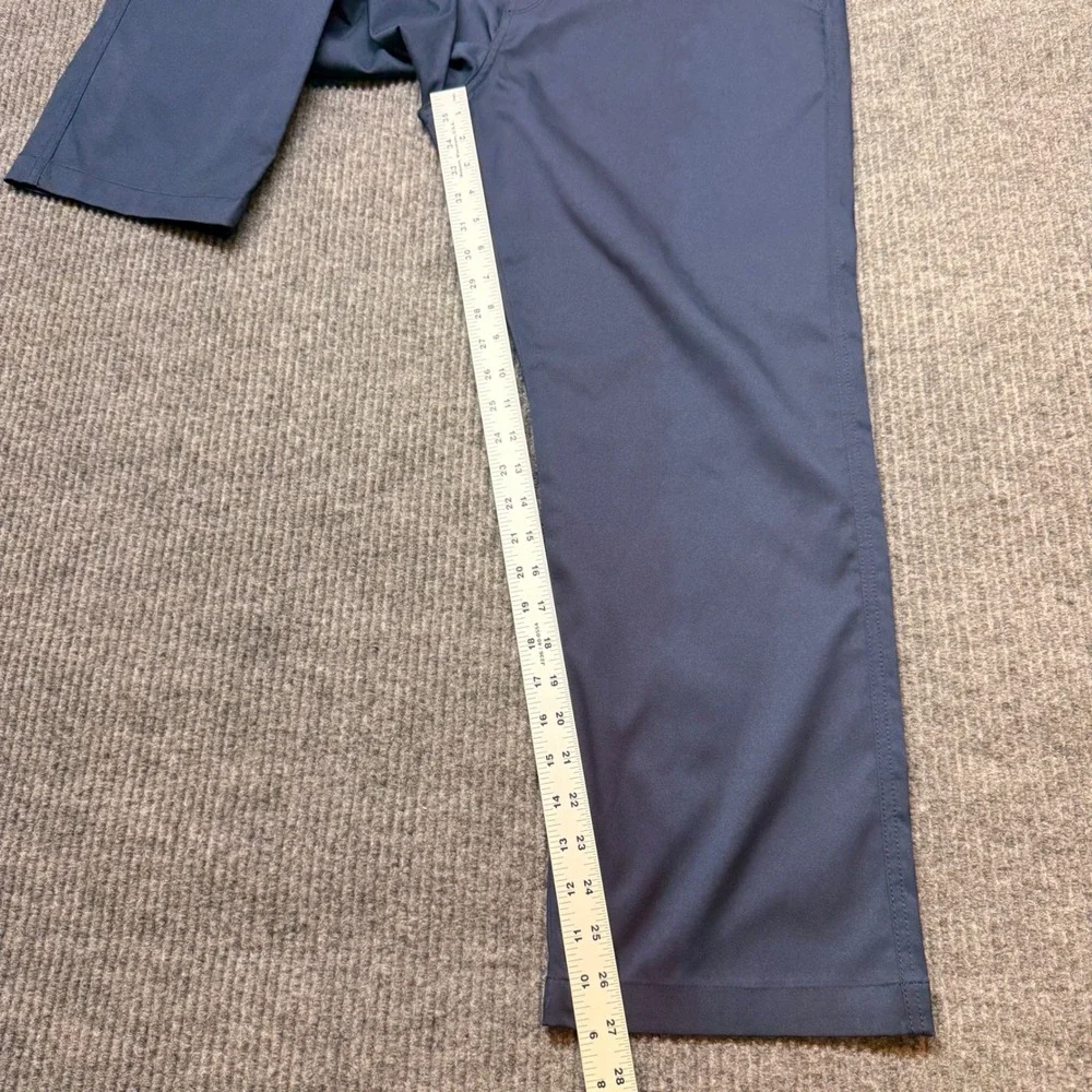 Bonobos Highland Golf Pants Mens 34x27 Navy Straight Leg Performance Stretch